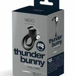 Savvy Co. VeDO Thunder Bunny Rechargeable Dual Ring