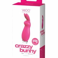 Savvy Co. VeDO Crazzy Bunny Rechargeable Bullet Vibrators