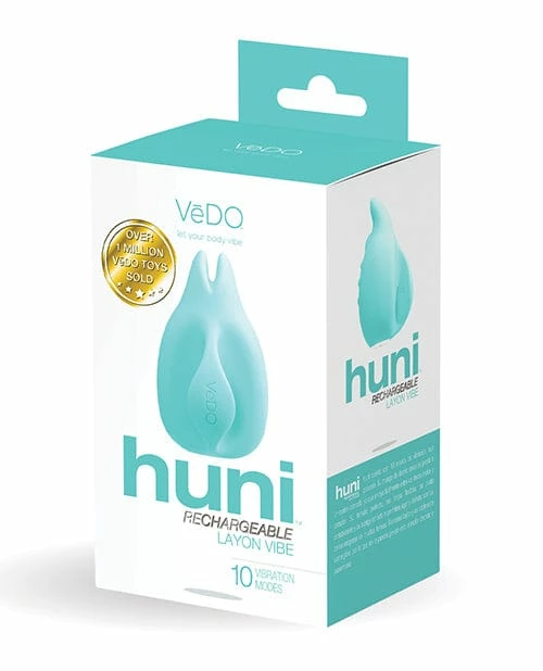 Savvy Co. Vedo Huni Rechargeable Finger Vibe - Tease Me Turquoise