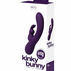Savvy Co. Vibrators VeDO Kinky Bunny Plus Rechargeable Dual Vibe