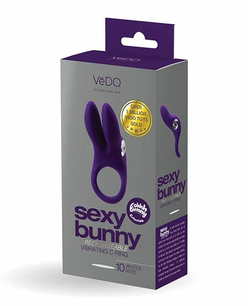 Savvy Co. Vedo Sexy Bunny Rechargeable Ring Vibrators
