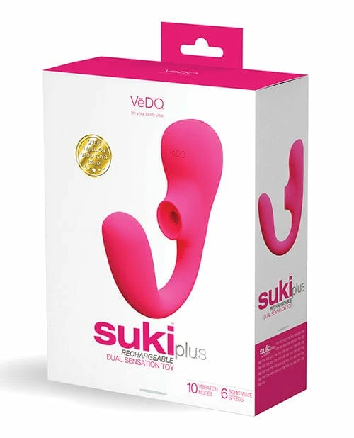 Savvy Co. Vedo Suki Plus Rechargeable Dual Sonic Vibe Vibrators