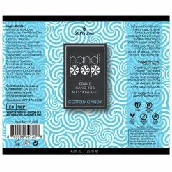 Sensuva Valencia Naturals Handipop Hand Job Massage Gel Bottle Lubes