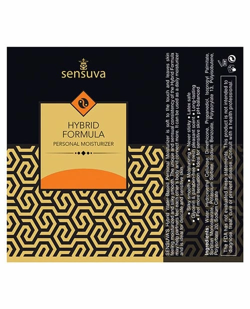 Sensuva Valencia Naturals Sensuva Hybrid Personal Moisturizer Lubes