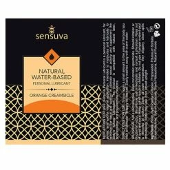 Sensuva Valencia Naturals Sensuva Natural Water Based Personal Moisturizer - 4.23 Oz. Orange Creamsicle