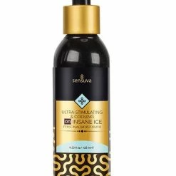 Sensuva Valencia Naturals Sensuva Ultra Stimulating & Cooling On Insane Ice Personal Moisturizer - 4.2 Oz.