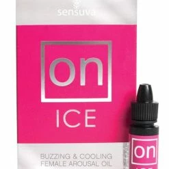 Sensuva Valencia Naturals On Ice Buzzing & Cooling Female Arousal Oil - 5 ML Bottle Sexual Enhancers For Couples