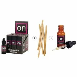 Sensuva Valencia Naturals Sexual Enhancers For Couples On Natural Arousal Oil For Her Refill Kit - Box Of 12