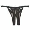 Shirley Of Hollywood Scalloped Embroidery Crotchless Panty