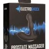 Shots America Shots Electroshock E-stimulation Vibrating Prostate Massager - Black Anal Toys