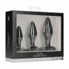Shots America Anal Toys Shots Ouch Apex Butt Plug Set - Black