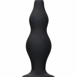 Shots America Shots Ouch Bubble Butt Plug - Black Anal Toys