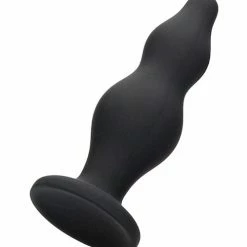 Shots America Shots Ouch Bubble Butt Plug - Black Anal Toys