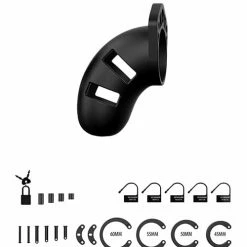 Shots America Kink & BDSM Shots Man Cage Chastity 3.5