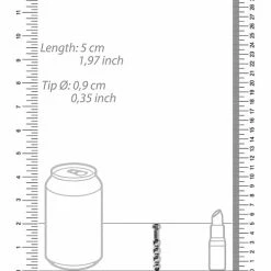 Shots America Kink & BDSM Shots Ouch 9mm Urethral Sounding Metal Plug