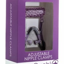 Shots America Shots Ouch Adjustable Nipple Clamps With Chain Kink & BDSM