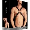Shots America Kink & BDSM Shots Ouch Adonis High Halter - Black