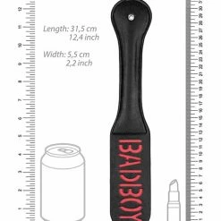 Shots America Shots Ouch Bad Boy Paddle - Black