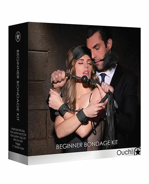 Shots America Shots Ouch Beginners Bondage Kit - Black
