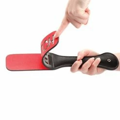 Shots America Shots Ouch Bitch Paddle - Black Kink & BDSM