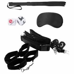 Shots America Shots Ouch Bondage Belt Restraint System - Black Kink & BDSM