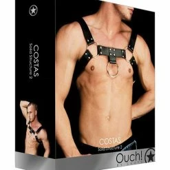 Shots America Shots Ouch Costas Solid Structure 2 - Black Kink & BDSM