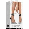 Shots America Kink & BDSM Shots Ouch Diamond Studded Ankle Cuffs - Black