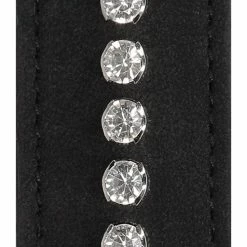 Shots America Kink & BDSM Shots Ouch Diamond Studded Paddle - Black