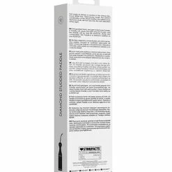 Shots America Kink & BDSM Shots Ouch Diamond Studded Paddle - Black