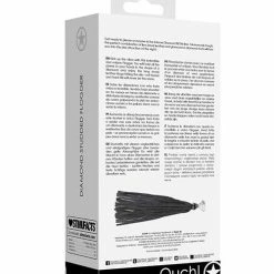 Shots America Shots Ouch Diamond Studded Whip - Black