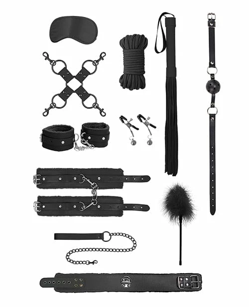 Shots America Shots Ouch Intermediate Bondage Kit - Black