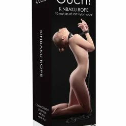 Shots America Kink & BDSM Shots Ouch Kinbaku Rope - Black