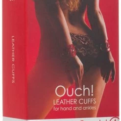 Shots America Kink & BDSM Shots Ouch Leather Cuffs