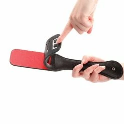 Shots America Kink & BDSM Shots Ouch Love Paddle - Black
