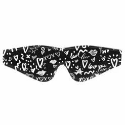 Shots America Shots Ouch Love Street Art Fashion Printed Eye Mask - Black