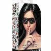 Shots America Shots Ouch Old School Tattoo Style Printed Eye Mask - Black