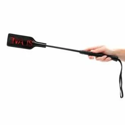 Shots America Kink & BDSM Shots Ouch Slave Crop Large - Black