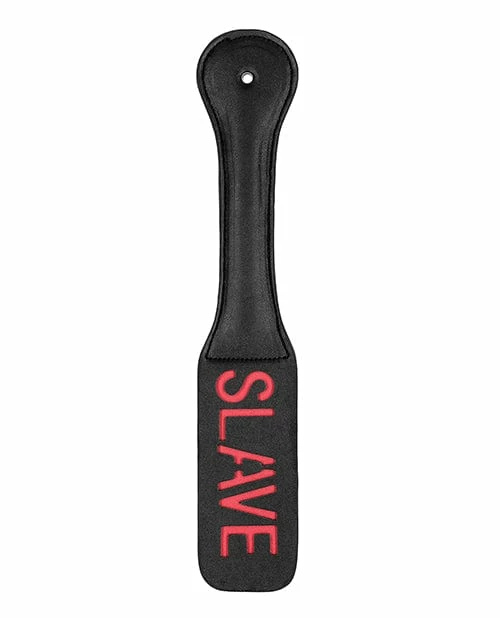 Shots America Kink & BDSM Shots Ouch Slave Paddle - Black