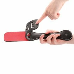 Shots America Kink & BDSM Shots Ouch Slave Paddle - Black