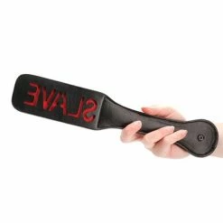 Shots America Kink & BDSM Shots Ouch Slave Paddle - Black