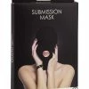 Shots America Shots Ouch Submission Mask - Black Kink & BDSM