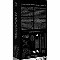 Shots America Shots Ouch Supreme Bed Restraint Bindings Kit - Black