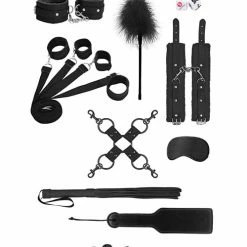 Shots America Shots Ouch Supreme Bed Restraint Bindings Kit - Black