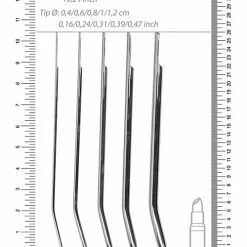 Shots America Kink & BDSM Shots Ouch Urethral Sounding Metal Dilator Set