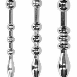 Shots America Kink & BDSM Shots Ouch Urethral Sounding Metal Plug Set