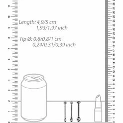 Shots America Kink & BDSM Shots Ouch Urethral Sounding Metal Plug Set
