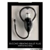 Shots America Shots Ouch Urethral Sounding Vibrating Bullet Plug - Black