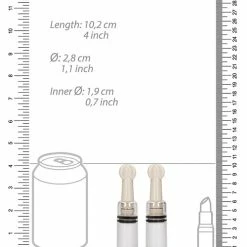 Shots America Kink & BDSM Shots Pumped Nipple Suction Set