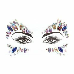 Shots America Shots Bliss Bra With Face Jewelry Multi One Size Fits Most