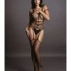 Shots America Shots Le Desir Shredded Bodystocking Black One Size Fits Most Lingerie